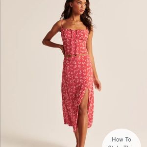 Abercrombie Skirt and Top Set